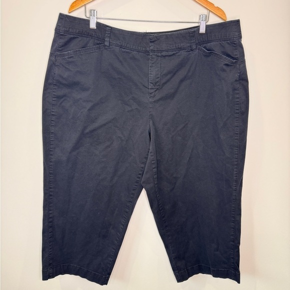 Intro by Jonathan Ross Comfort Waist Stretch Black Women’s Pants (Sz 20W) - Picture 6 of 10